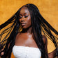 Ashanti Goddess Braids Wig - Full Lace 30” | Black